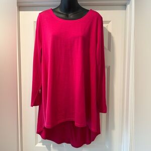 FOIL New Zealand high-low tunic